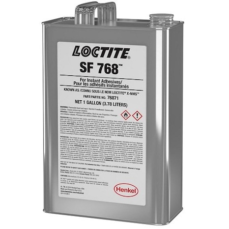 Henkel Specialty Purpose Adhesive Remover, Industrial, Can, Liquid SF 768 1GAL IDH 135542